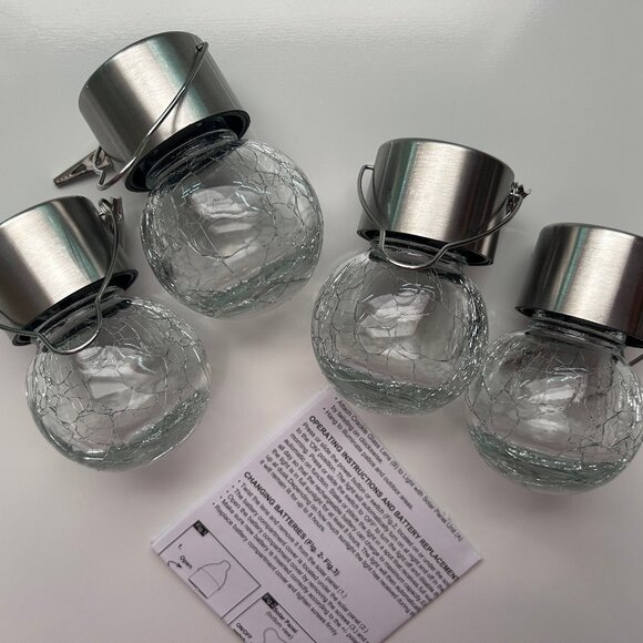 DESTINATION HOLIDAY 197870101545 Lights Color Changing Globe Lights 4-Ct - Picture 2 of 5